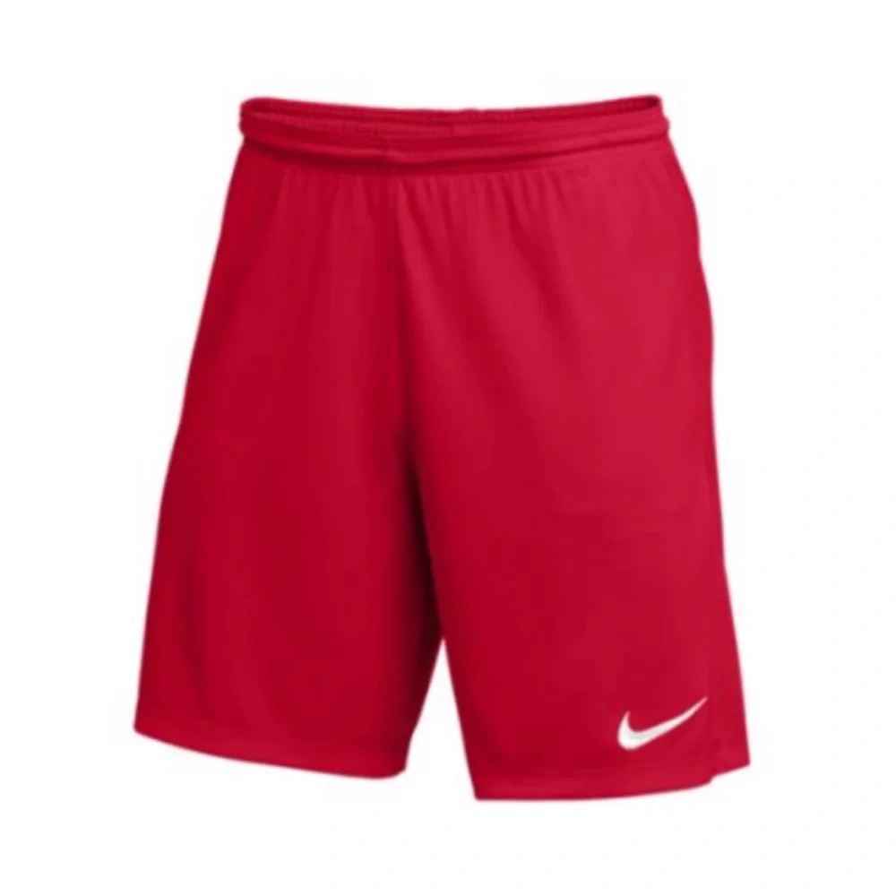 Nike Red Kid’s Dry Park III Knit Soccer Shorts Size Medium
